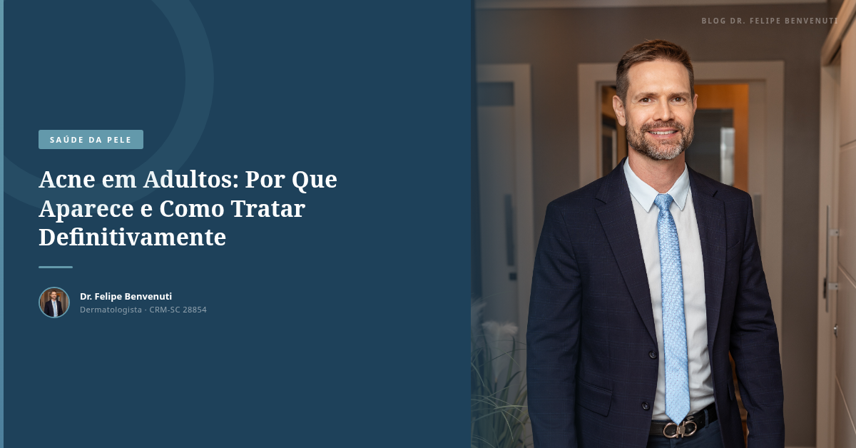 Acne em Adultos: Por Que Aparece e Como Tratar Definitivamente