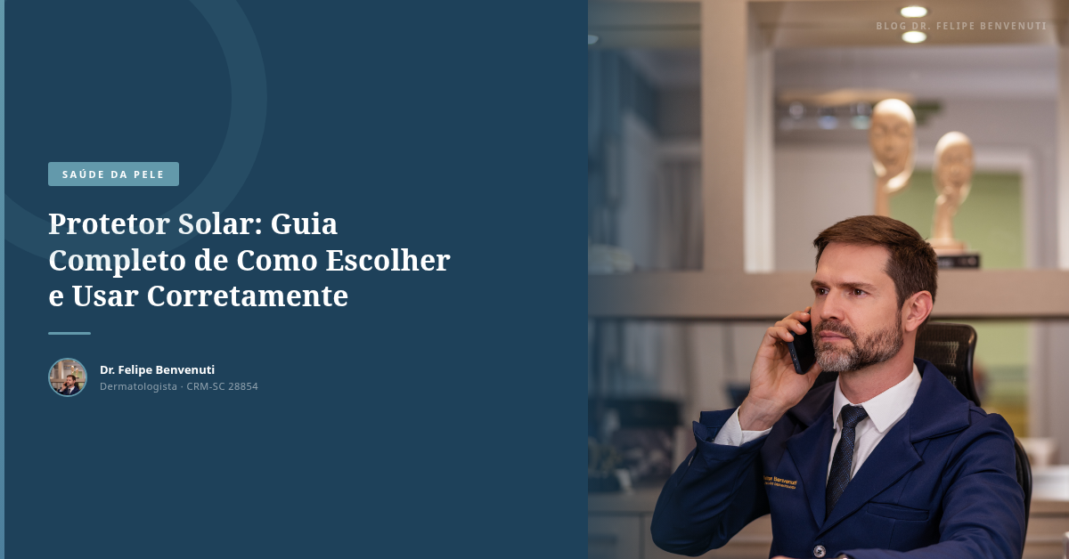 Protetor Solar: Guia Completo de Como Escolher e Usar Corretamente