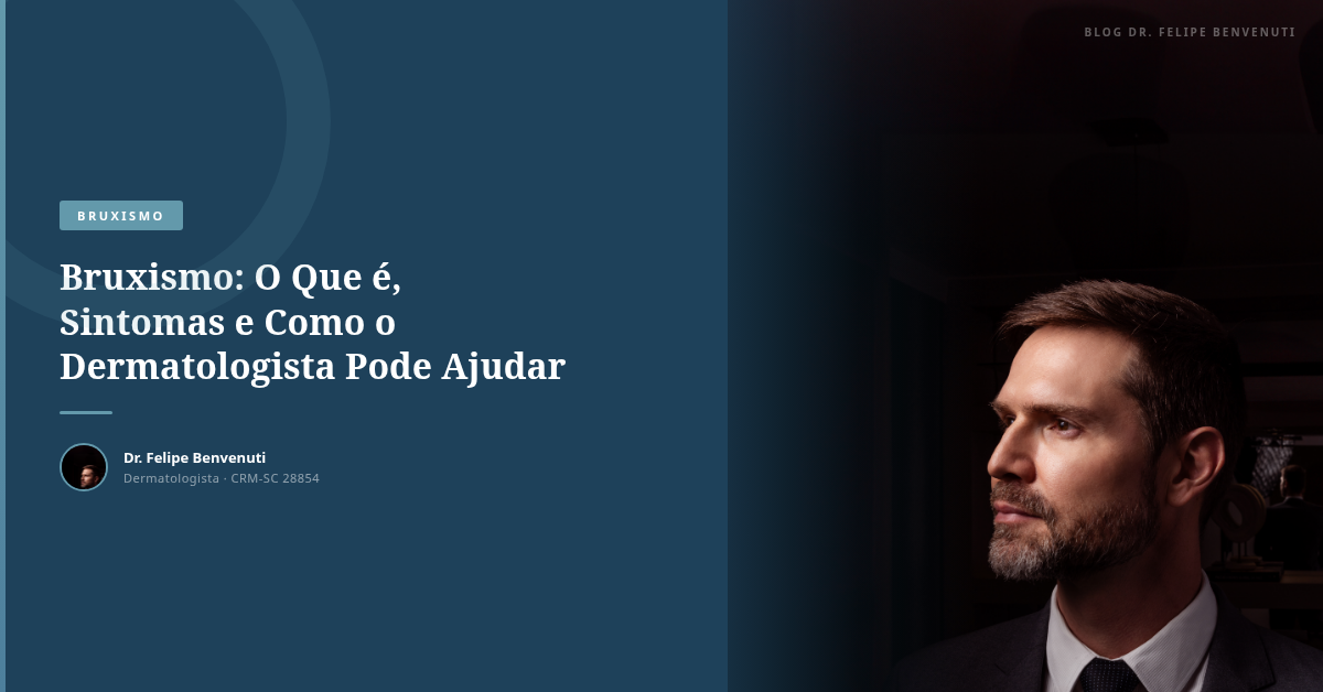 Bruxismo: O Que é, Sintomas e Como o Dermatologista Pode Ajudar