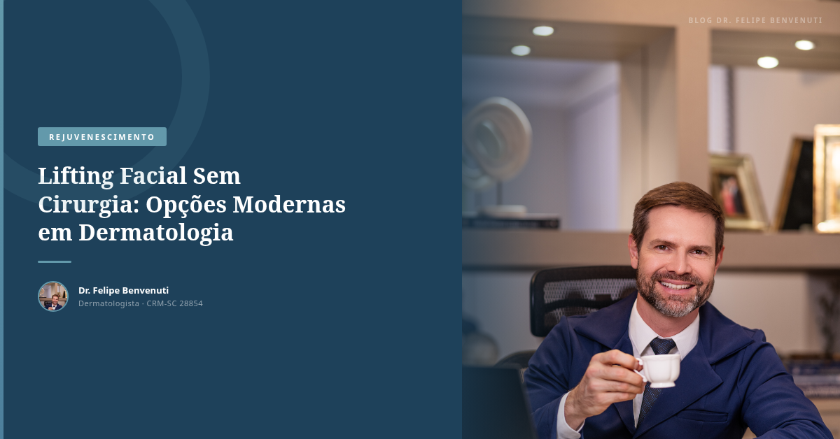 Lifting Facial Sem Cirurgia: Opções Modernas em Dermatologia