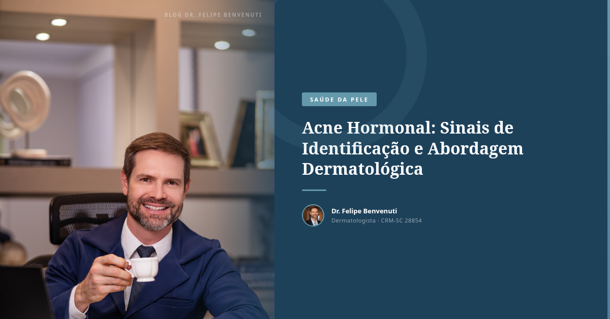 Acne Hormonal: Sinais de Identificação e Abordagem Dermatológica
