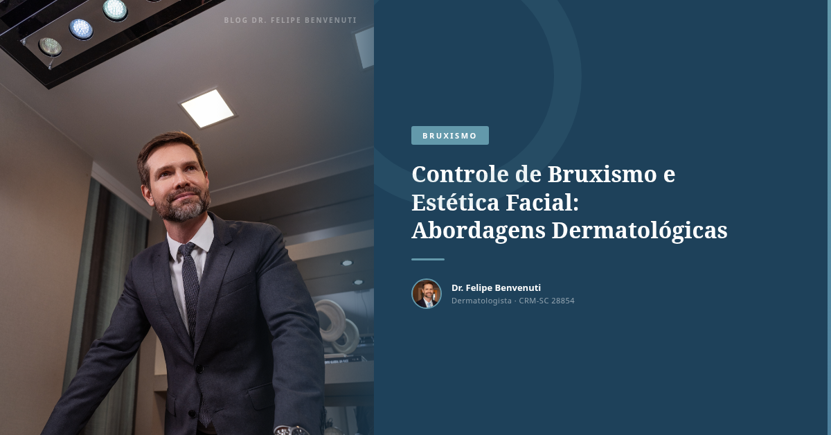 Controle de Bruxismo e Estética Facial: Abordagens Dermatológicas