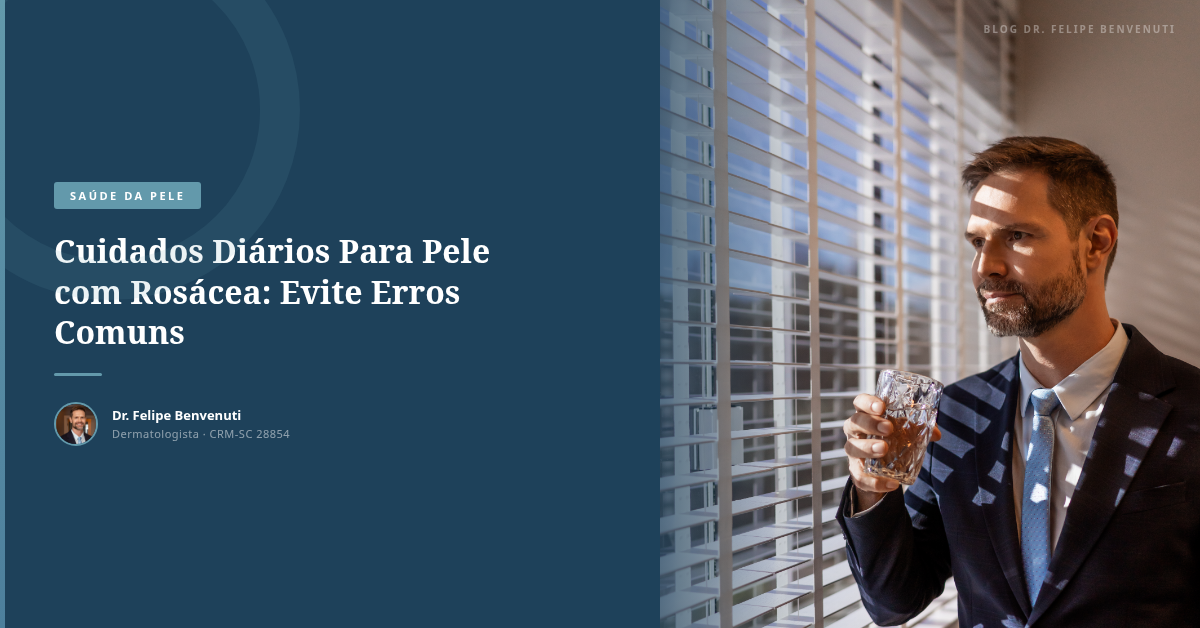 Cuidados Diários Para Pele com Rosácea: Evite Erros Comuns