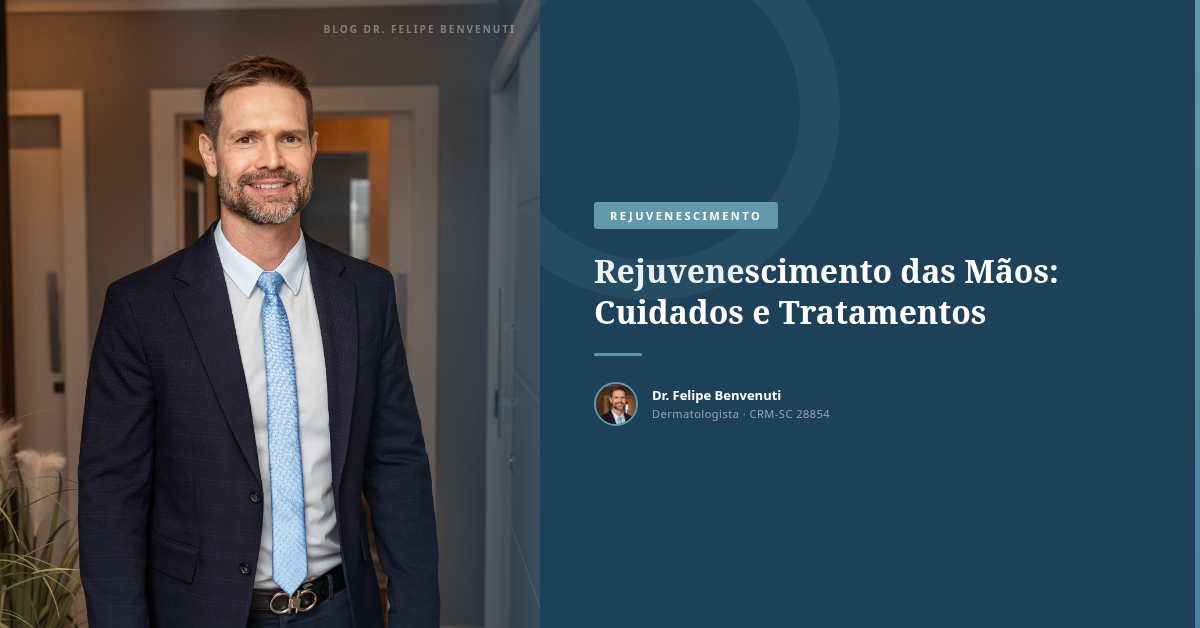 Rejuvenescimento das Mãos: Cuidados e Tratamentos