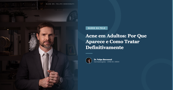 Acne em Adultos: Por Que Aparece e Como Tratar Definitivamente